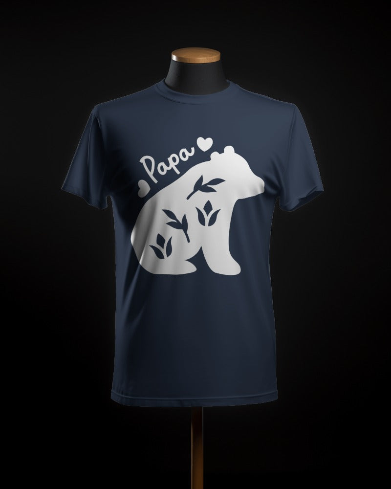 Mama & Papa - Crew Neck Tshirt - Couples